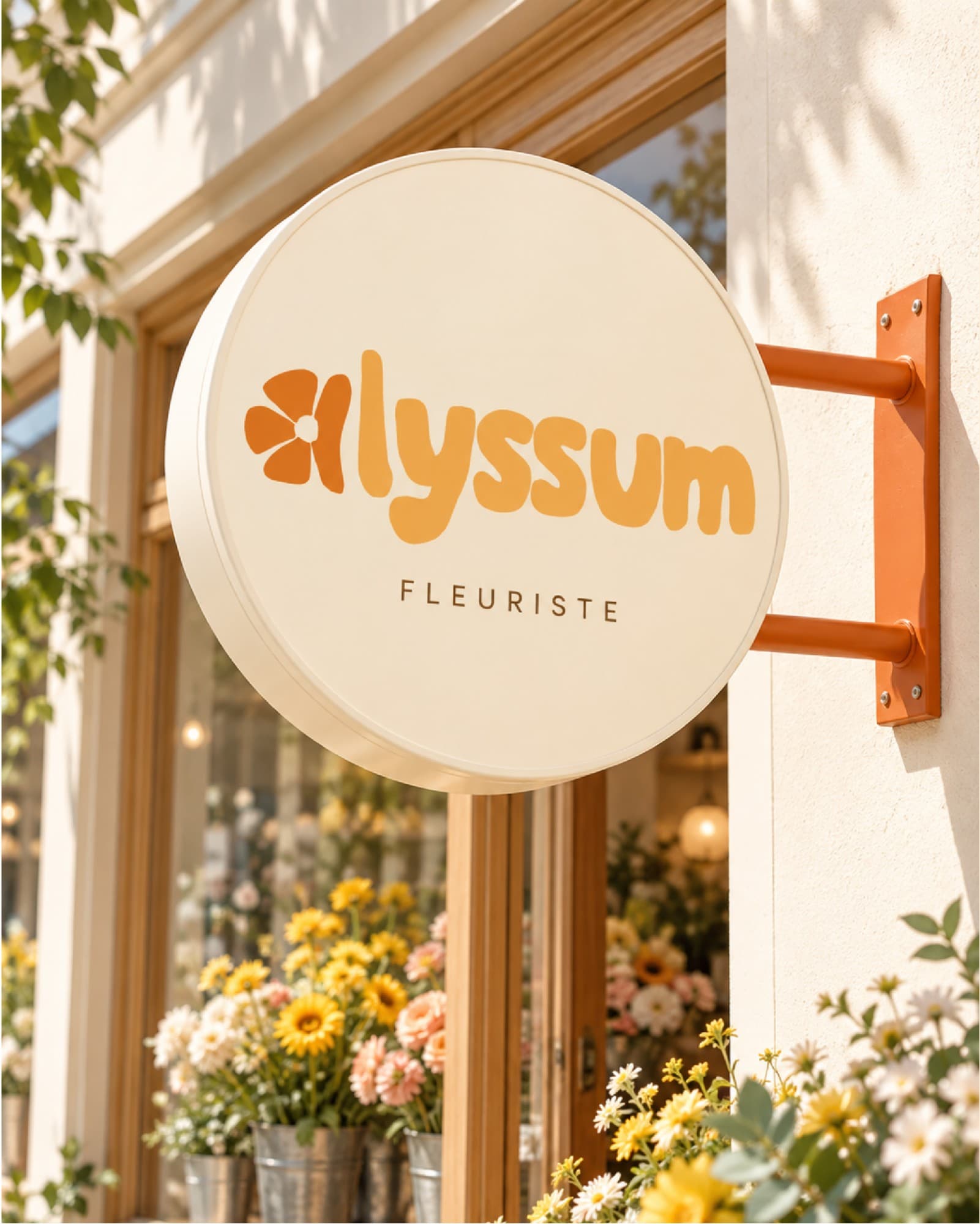 Enseigne de la boutique Alyssum